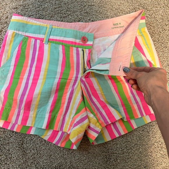Lilly Pulitzer Callahan Striped Shorts - Picture 2 of 2